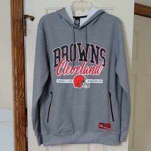 NFL Cleveland Browns Gray Hoodie